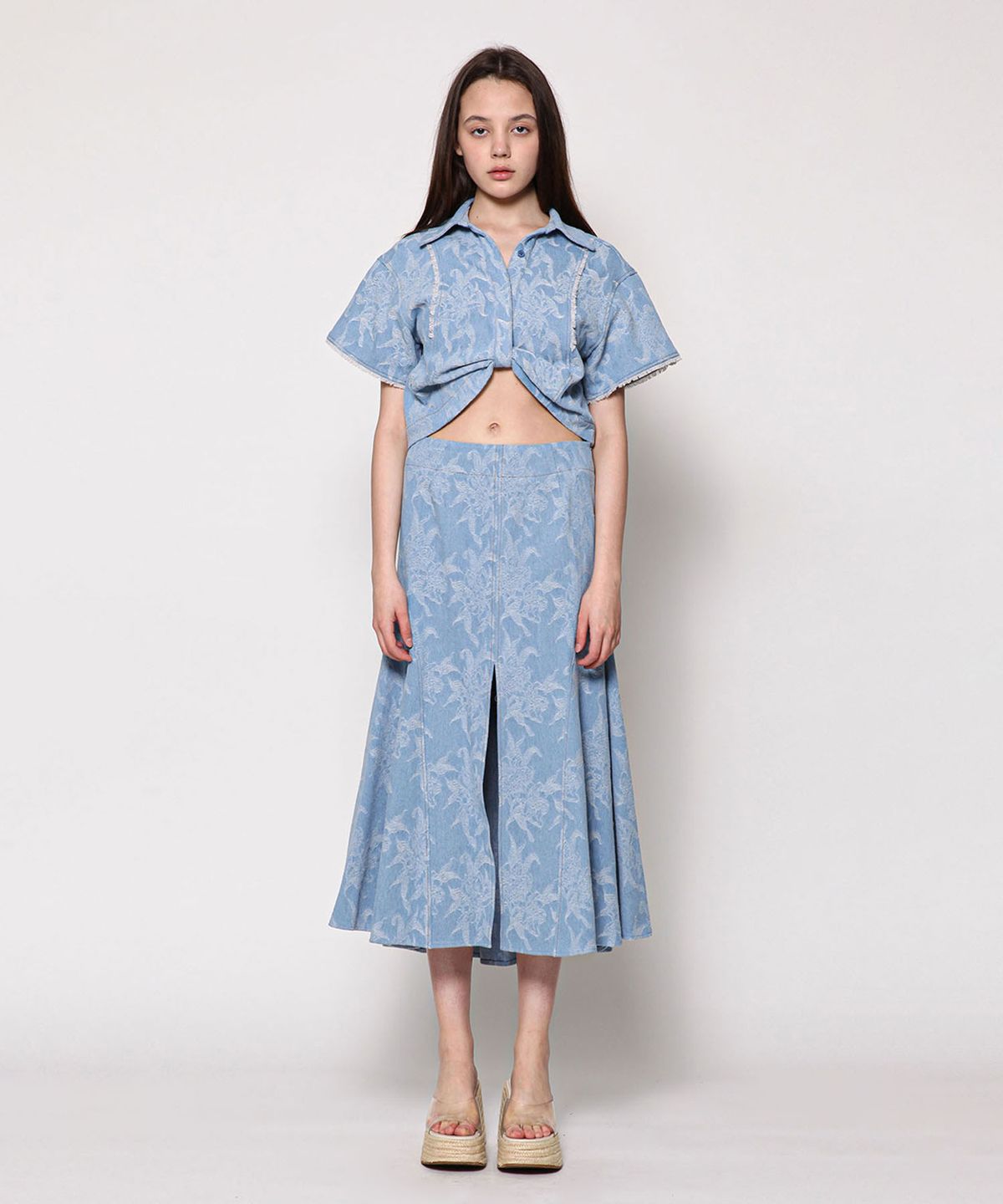 세컨드 아르무아(02ARMOIRE) April Shirts _ Light Blue