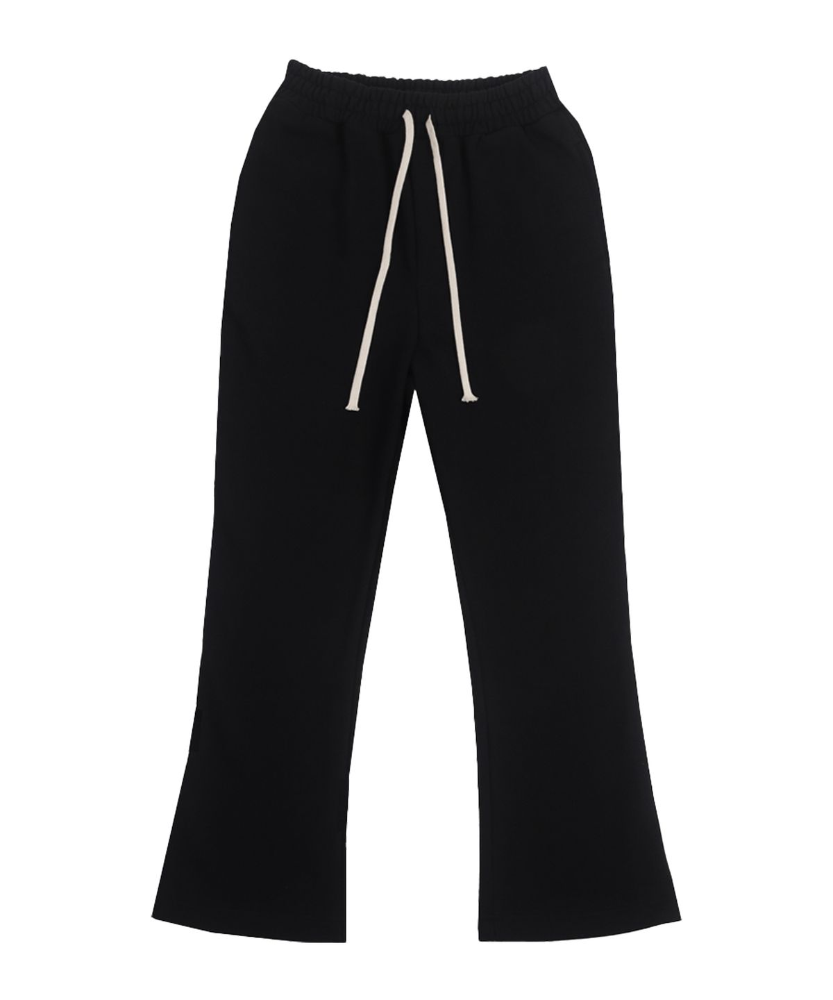 어라이트앵글(ARIGHTANGLE) Heavy weight flare fit sweatpants black