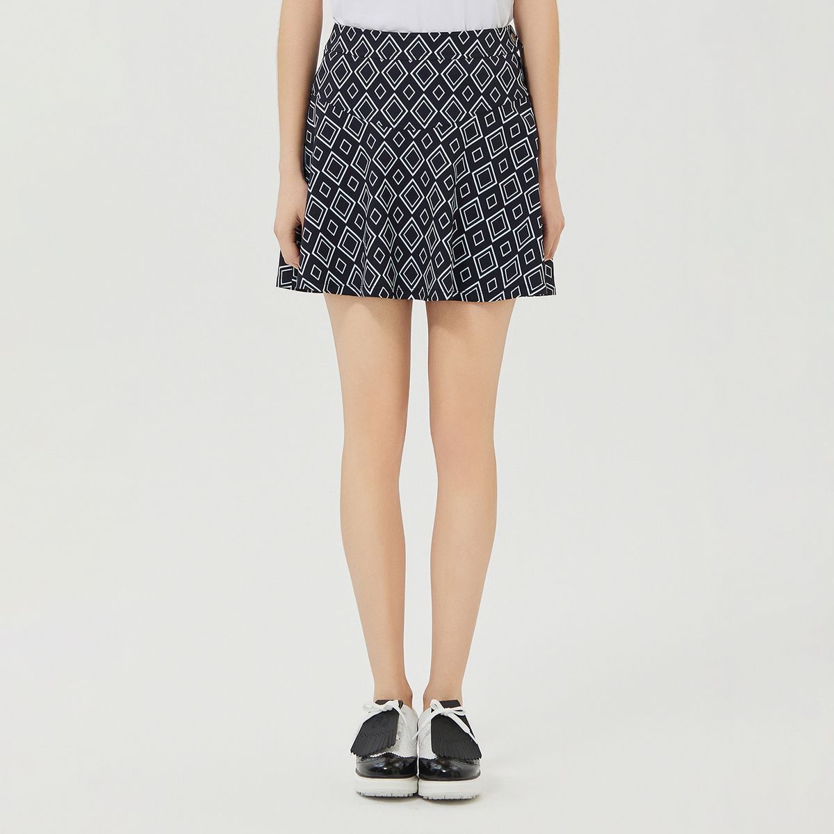 마틴골프(MARTINE GOLF) E-band Flared Culottes_Navy