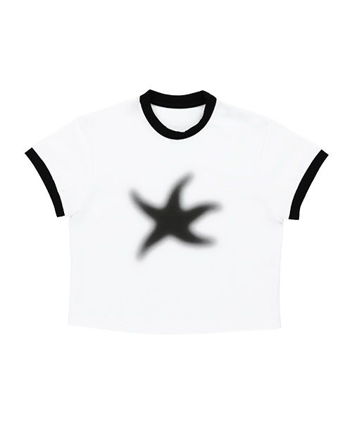 Tシャツ・カットソー THE COLDEST MOMENT TCM cloudy starfish linger T whiteblack MUSINSA公式 | THE COLDEST MOMENT TCM cloudy starfish linger