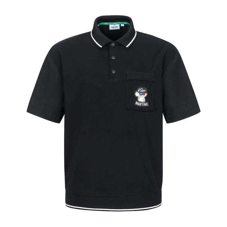 Collaboration Woven T-Shirts_Black (Men)