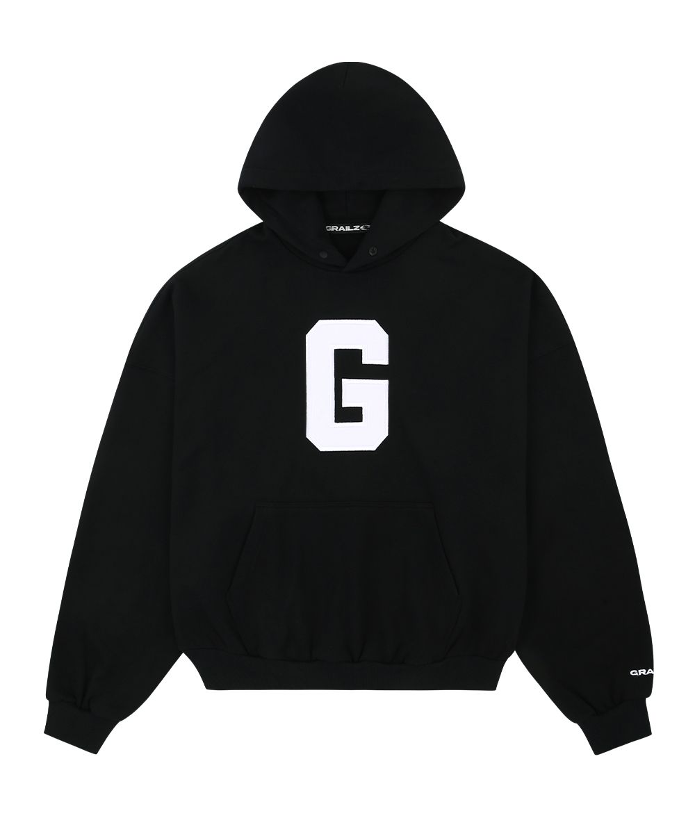 【GRAILZ】G LOGO HOODIE [BLACK] MUSINSA | GRAILZ G LOGO HOODIE [BLACK]