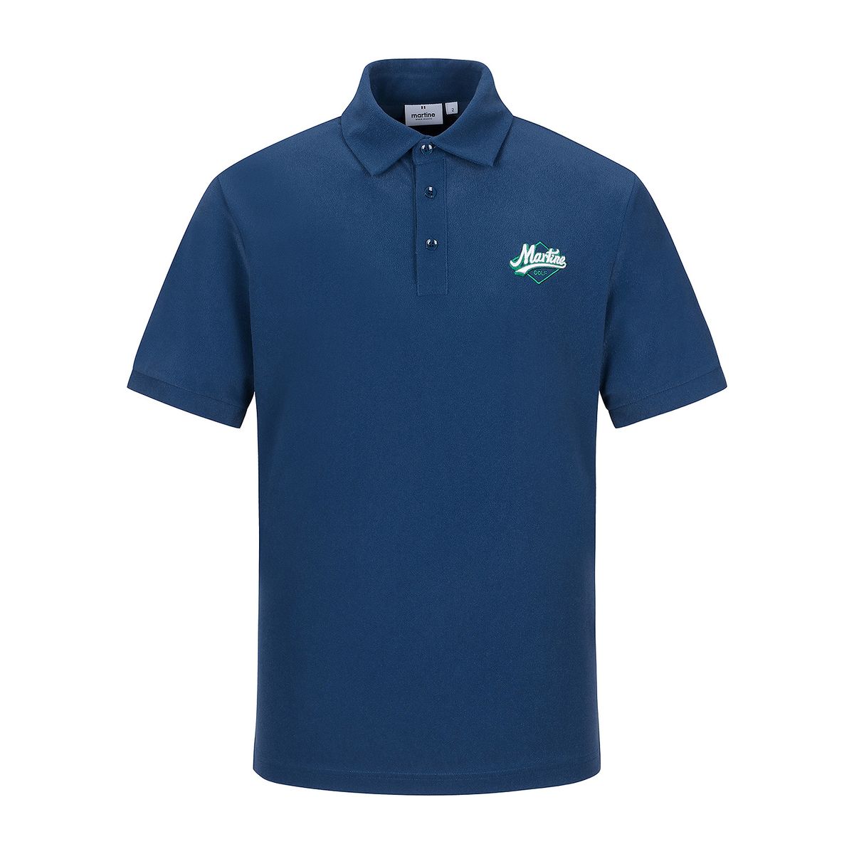 마틴골프(MARTINE GOLF) Terry Polo Shirts_Navy (Men)