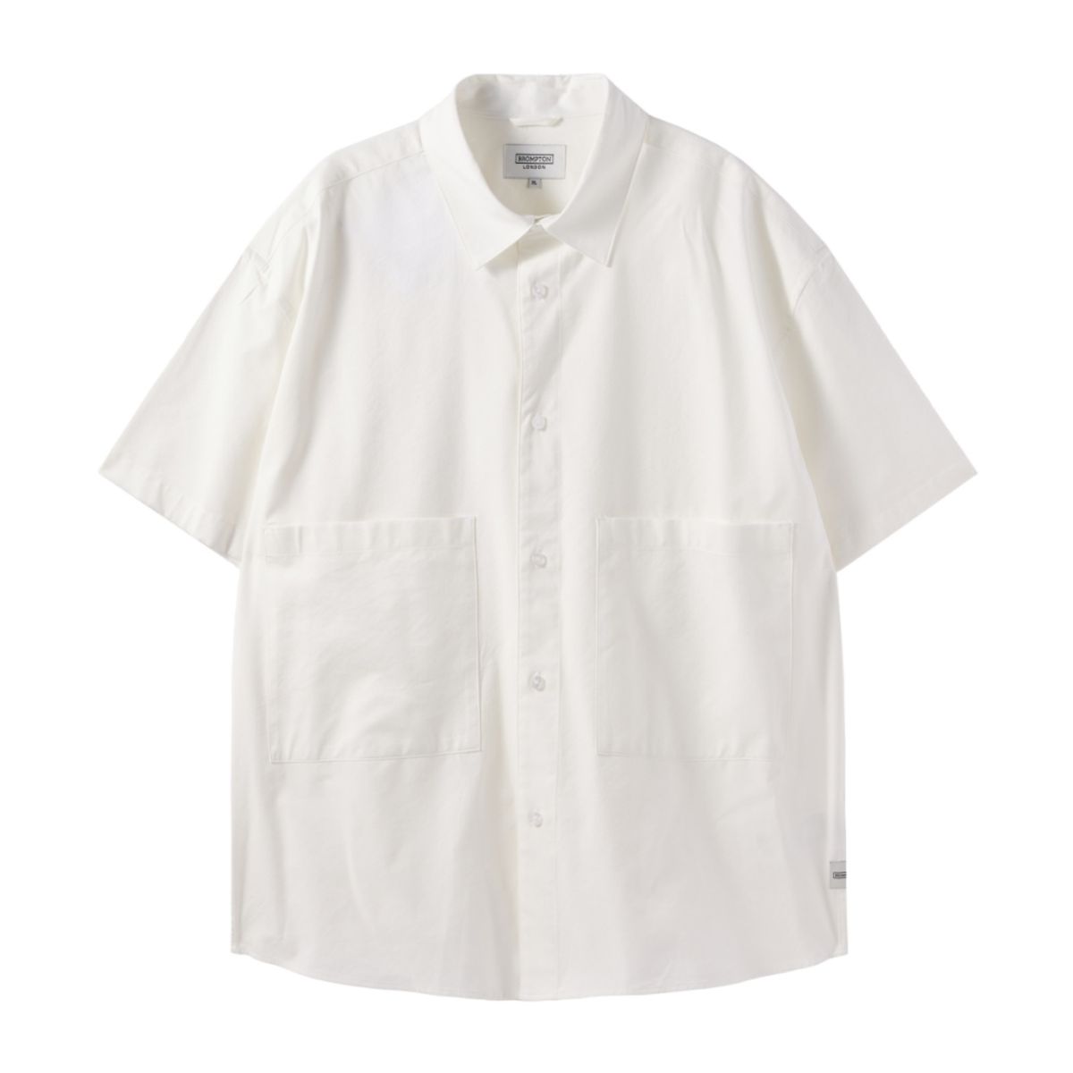 브롬톤 런던(BROMPTON LONDON) COTTON HALF SLEEVE SHIRTS - WHITE (P242USH410)
