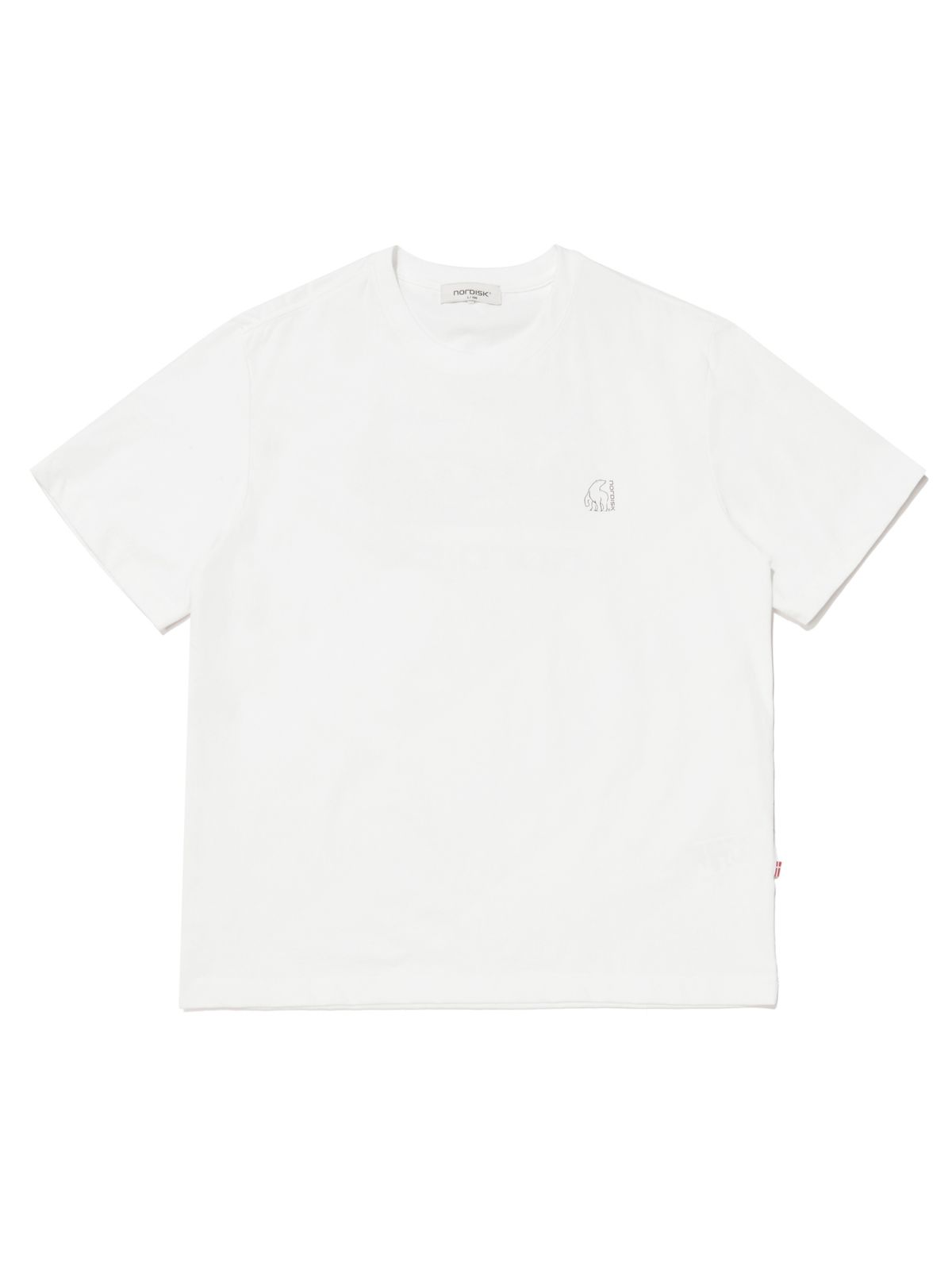 노르디스크(NORDISK) 유니 시티 그래픽 반팔 티셔츠_Off White