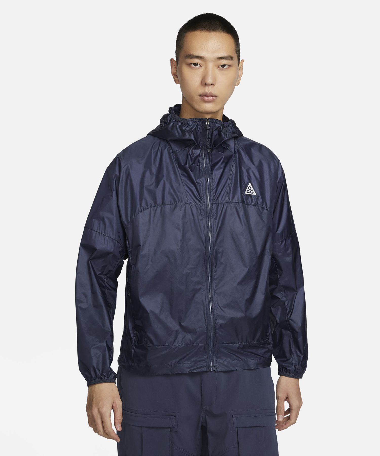 NIKE ACG Cinder Cone ウィンドプルーフ M ネイビー 新品 나이키(NIKE) ACG Cinder Cone 윈드프루프 재킷 M - 썬더 블루:데이