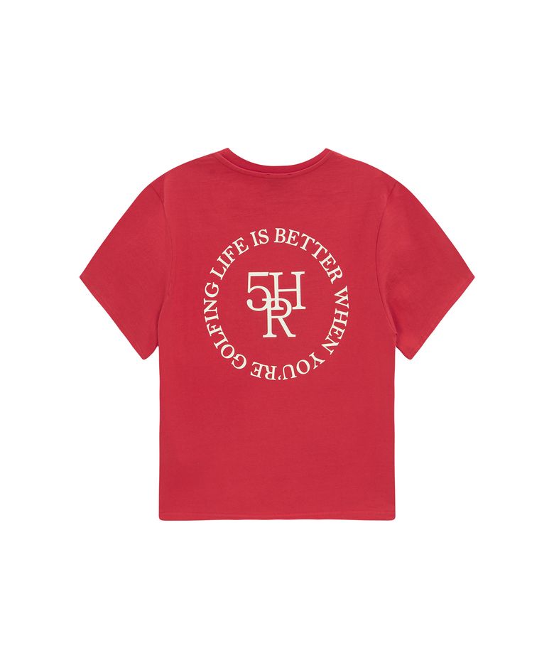 5HR LOGO T_RED