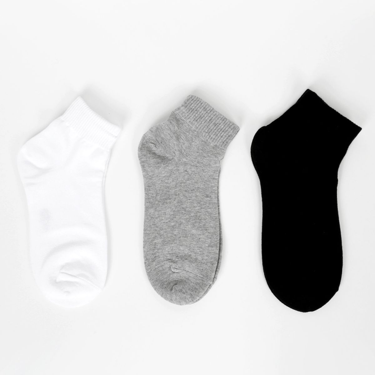 삭스에이(SOCKSA) [10PACK]베이직 무지 유니밴드 200N  발목양말