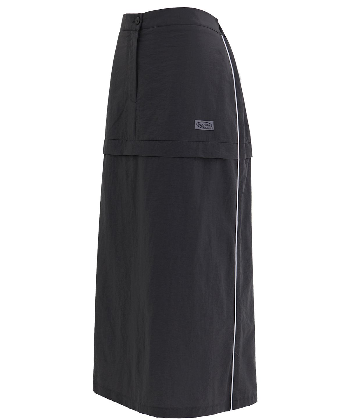 플라즈마스페어(PLASMA SPHERE) SEEN SKIRT IN BLACK (롱 스커트)
