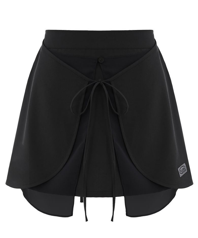 FAIRY SKIRT IN BLACK (리본 랩 스커트)
