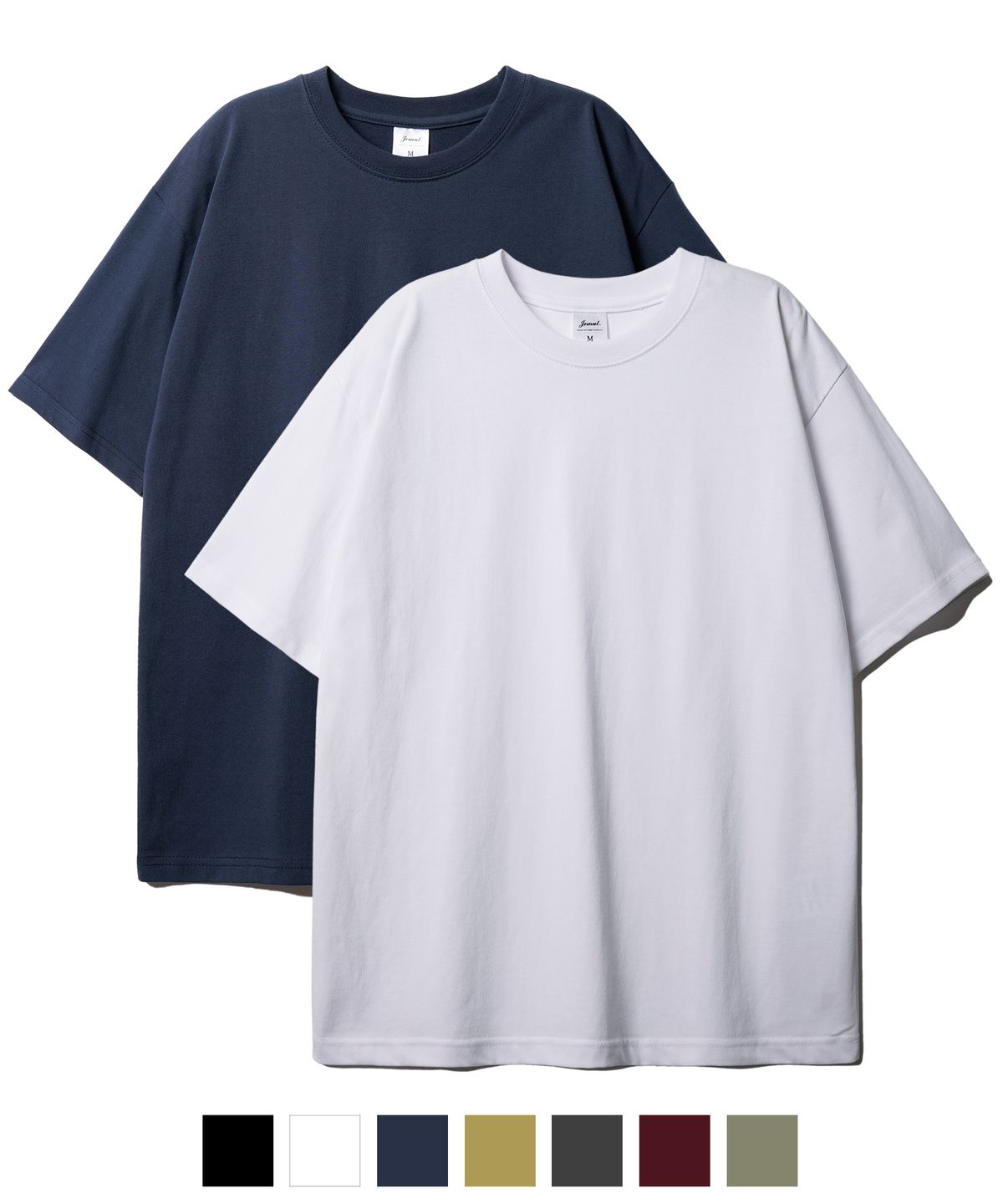 제멋(JEMUT) [2PACK] 위클리 C/P 쿨 스탠다드 반팔티셔츠 2PACK SOST2556