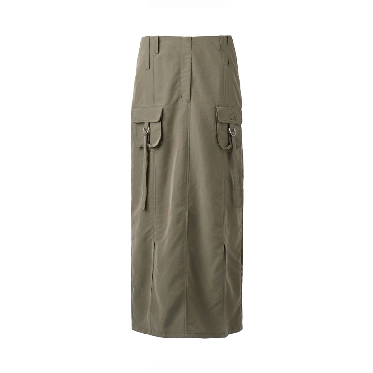 2000아카이브스(2000ARCHIVES) BELTED CARGO SKIRT (KHAKI)