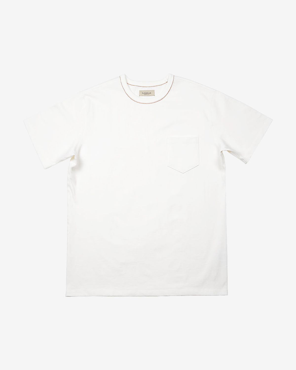 솔티(SORTIE) 3N605 Utility Poket T-Shirts (White)