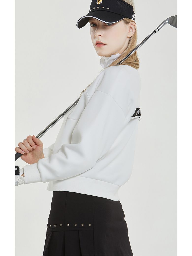 아렌 루즈핏 V-ZIP 가디건_NF05WJC702WH