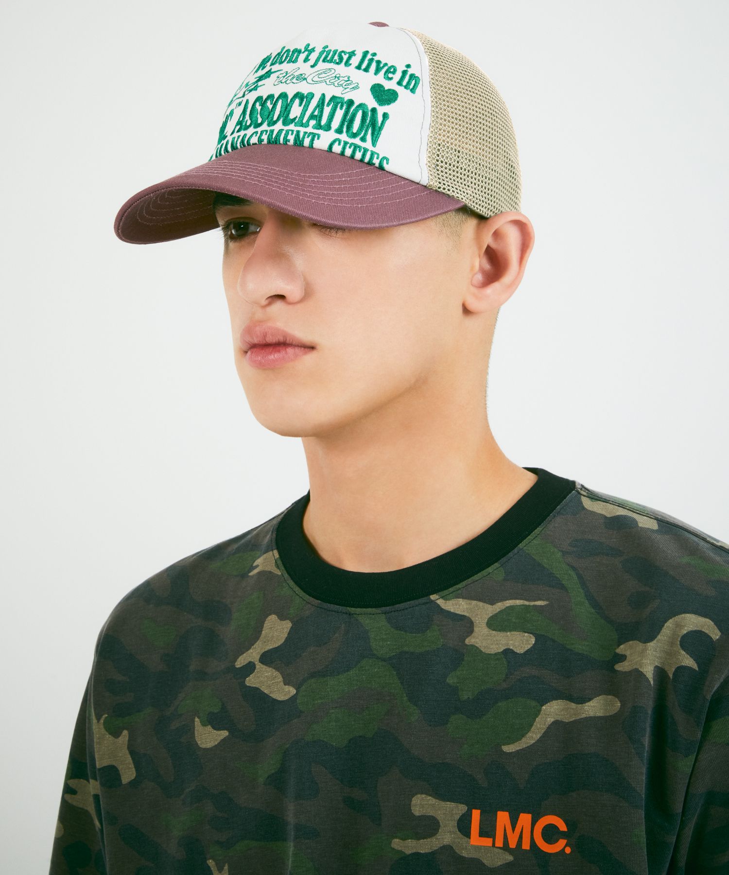 [ LMC]★24SS★韓国人気★THE CITY MESH 5PANEL CAP LMC]☆24SS☆韓国人気☆THE CITY MESH 5PANEL CAP (LMC/キャップ