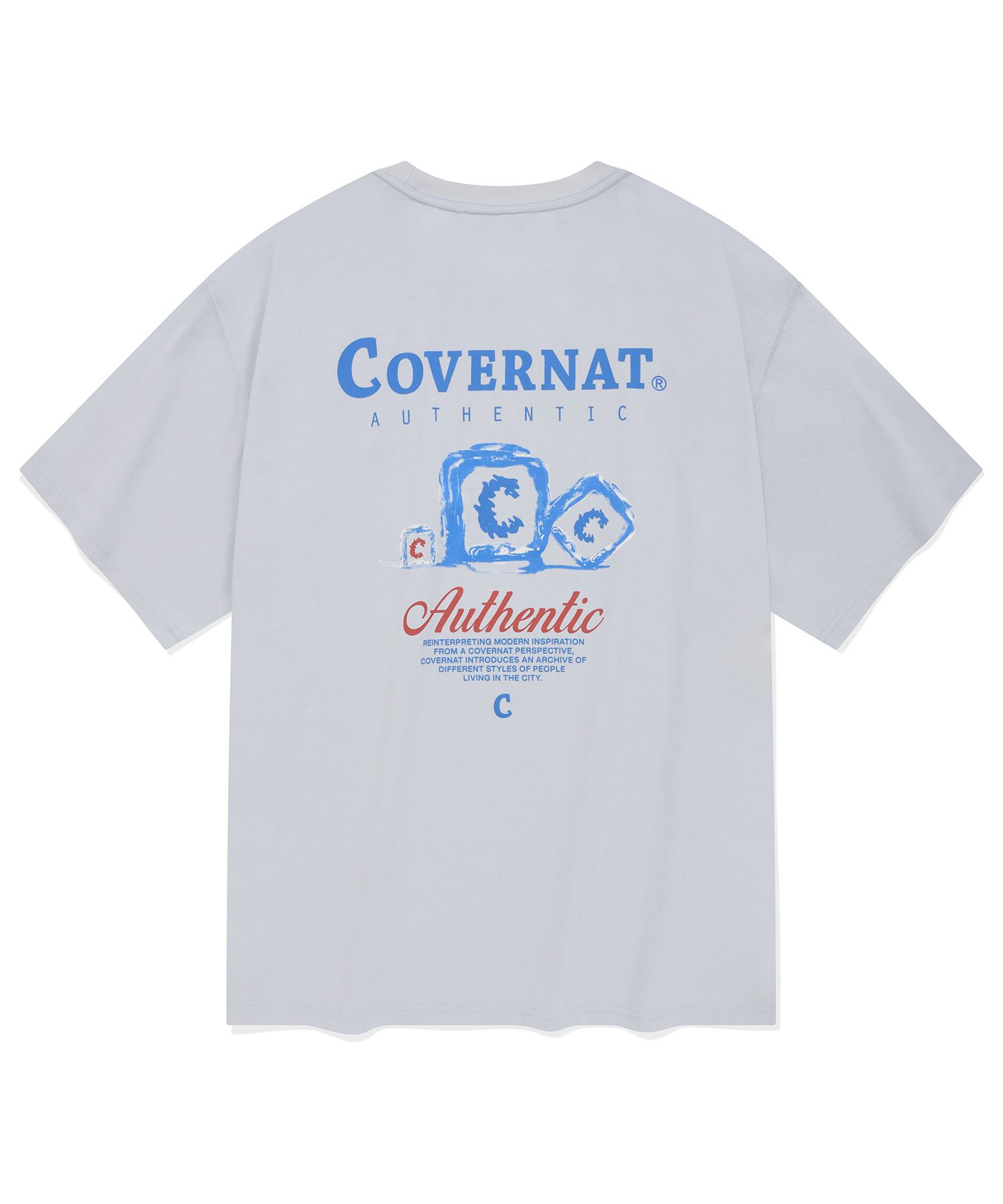 Tシャツ・カットソー COVERNAT Ice Cooling T-Shirt Light Blue MUSINSA | COVERNAT Ice Cooling T-Shirt Light Blue