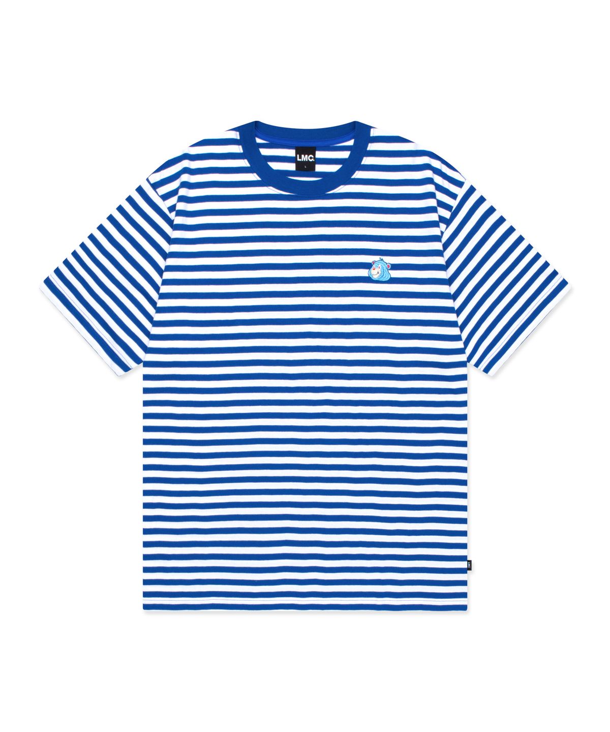 엘엠씨(LMC) EMB BEAR STRIPE TEE blue