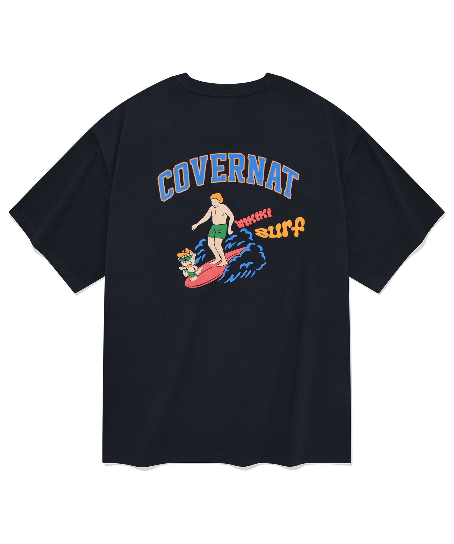 Tシャツ・カットソー COVERNAT SUFER COLLIE GRAPHIC T-SHIRTS 4TR396 MUSINSA | COVERNAT Super Collie T-shirt Navy