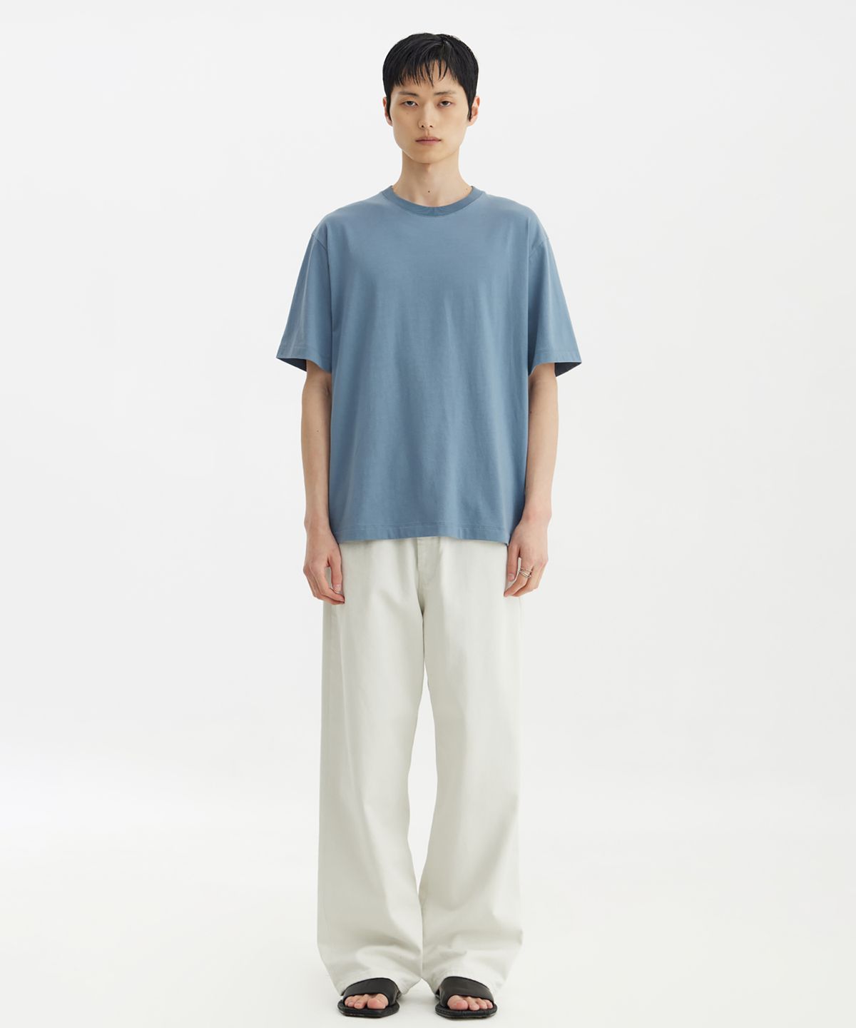 유스(YOUTH) Relaxed T-Shirt - Blue
