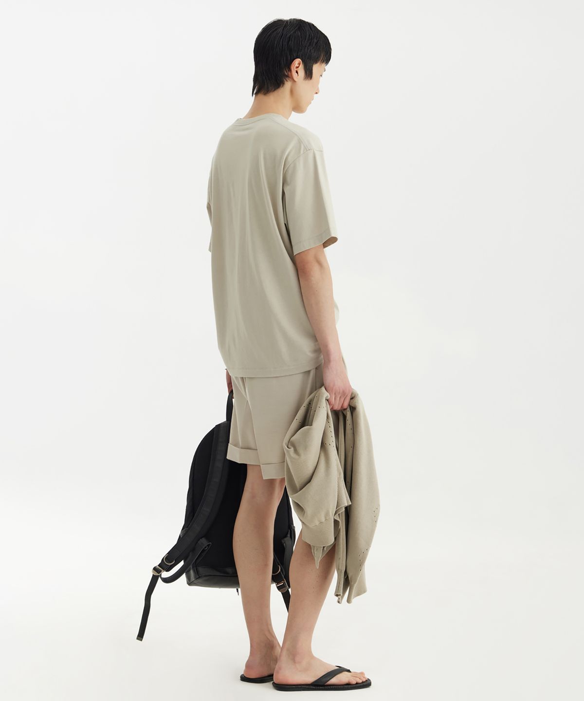 유스(YOUTH) Relaxed T-Shirt - Beige
