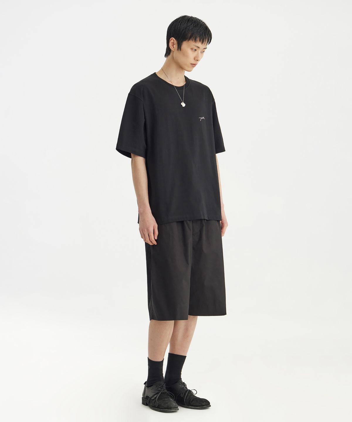 유스(YOUTH) H/S Logo T-Shirt - Black