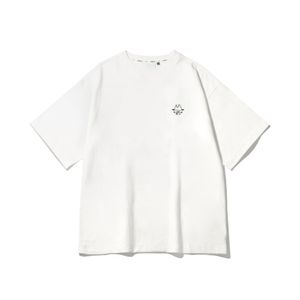 DAUB 유니 올오버 체커 티셔츠 그린