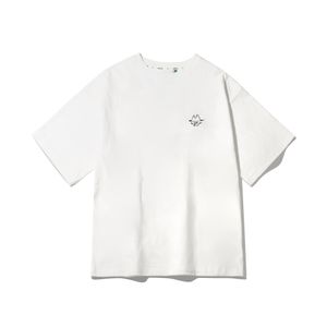 DAUB 유니 올오버 체커 티셔츠 블랙