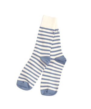 아이보리 스트라이프 크루 삭스(아이보리)_SYS4AS03IV