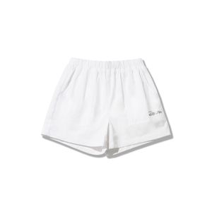 DAUB 여성 플레어 숏팬츠 오프화이트