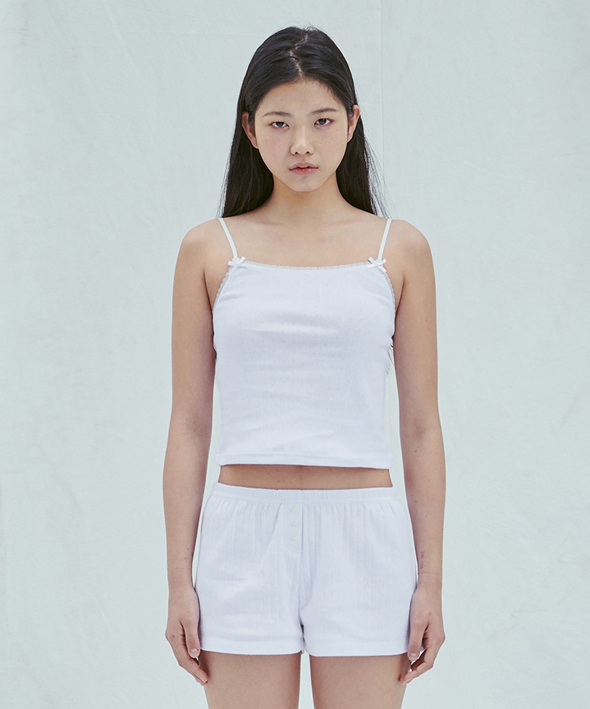슬리피곰(SLEEPYGOM) Pure White  Camisole
