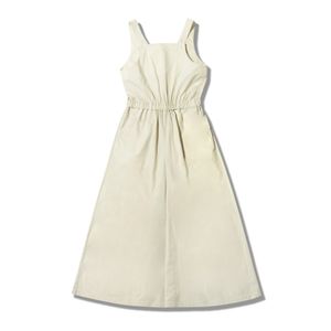 DAUB 여성 와이드 점프 슈트 베이지