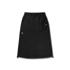 DAUB 여성 스트링 포인트 스커트 블랙