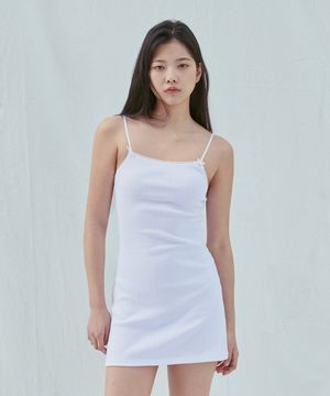 Pure White Slipdress