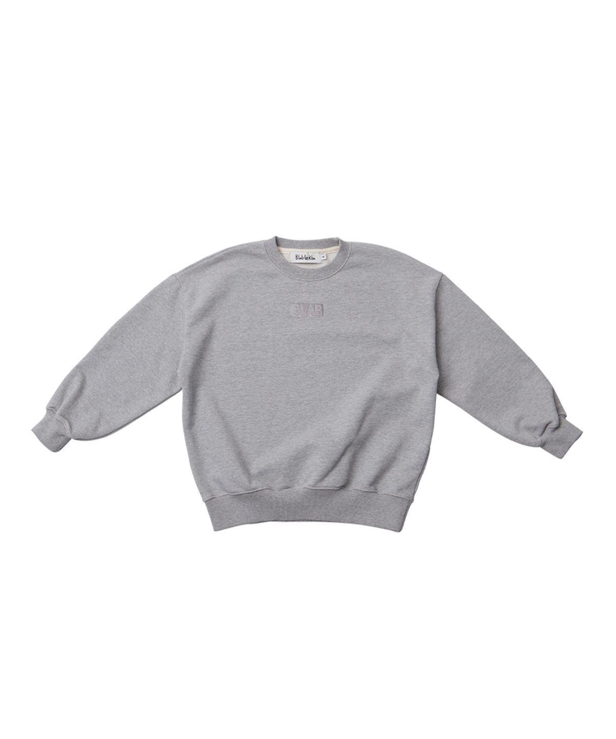 블라블라키아(BLABLAKIA) BLAH LOGO SWEAT SHIRTS (GRAY)