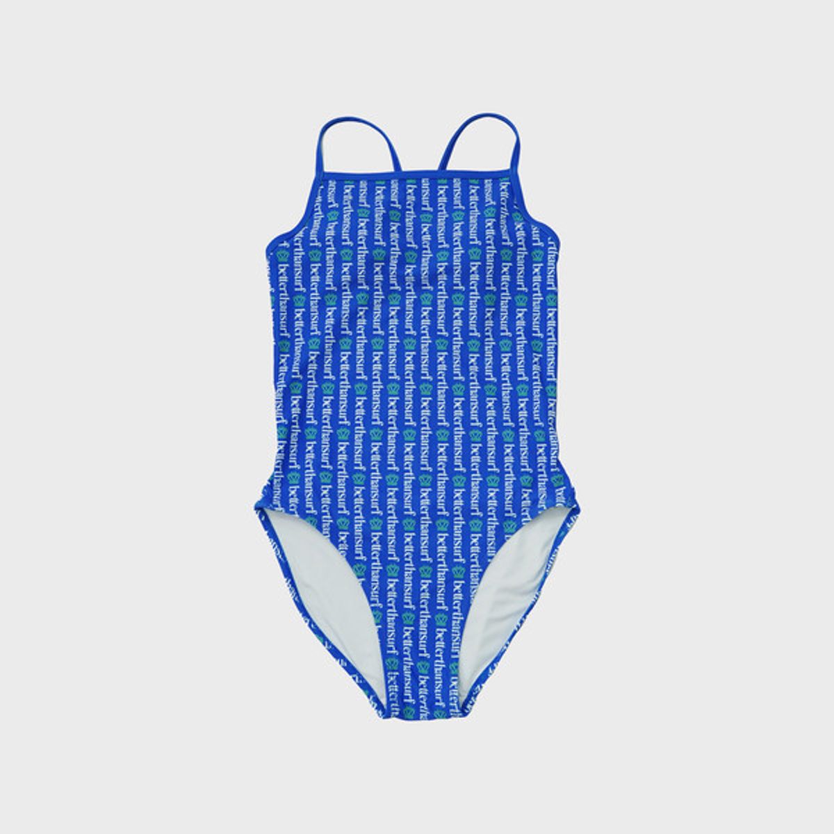 배러댄서프(BETTER THAN SURF) ORG STRIPE SWIMSUIT - BLUE