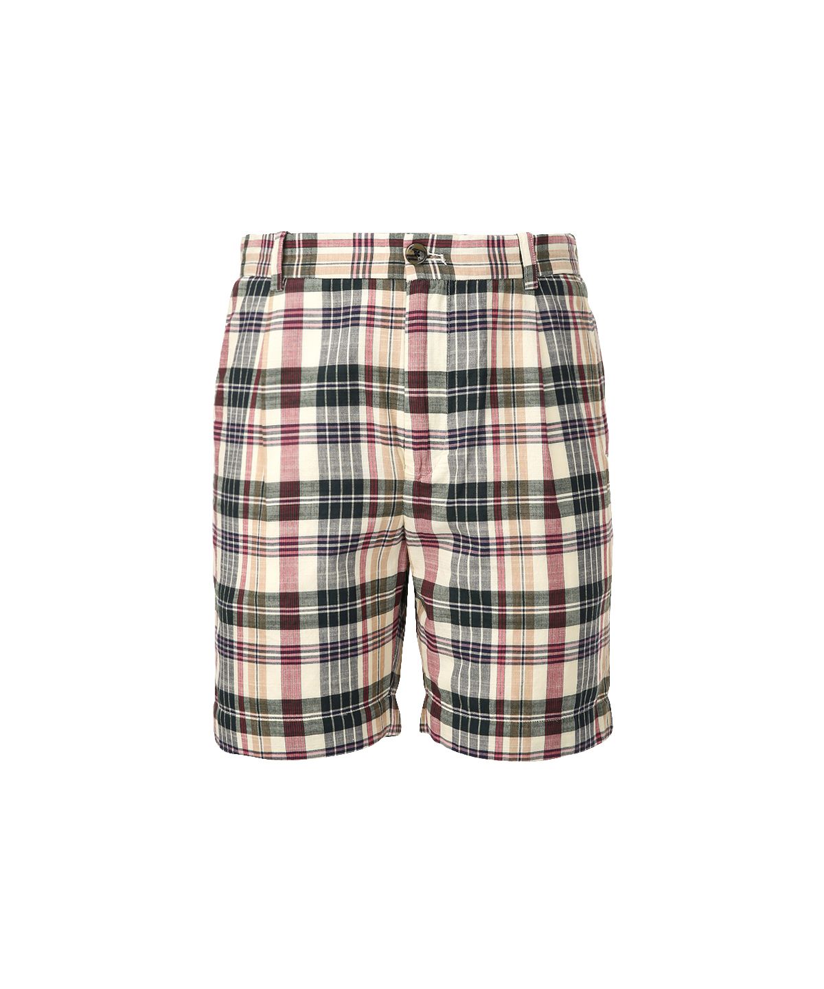 브룩스 브라더스(BROOKS BROTHERS) 마드라스 쇼츠 (카키) (BBPSMM77812EM)