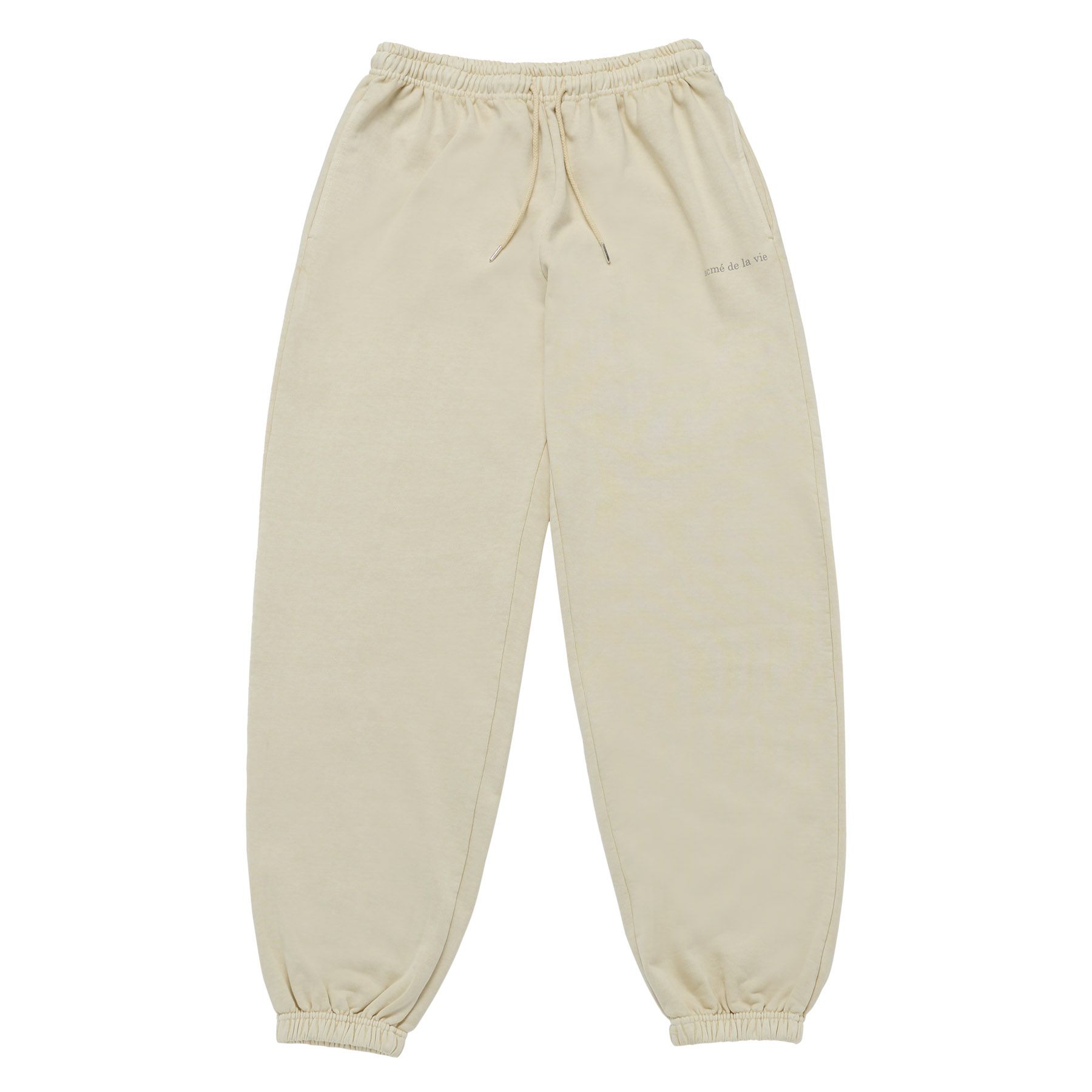 DANSKIN×UJOH STRETCH JOGGER PANTS ベージュ（Textured Side Panel 
