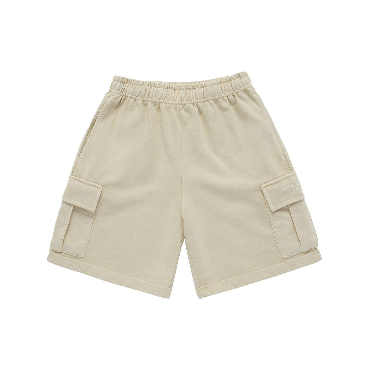 아크메드라비(ACME DE LA VIE) BASIC LOGO PIGMENT WASHING CARGO SHORT PANTS BEIGE