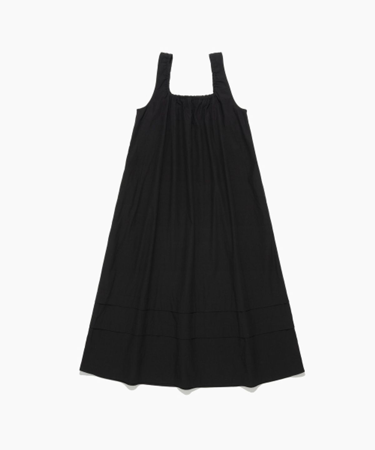 튜드먼트(TTUDEMENT) SLEEVELESS LONG DRESS BLACK