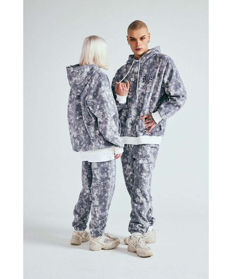 스톤 물나염 조거 팬츠(STONE GREY)