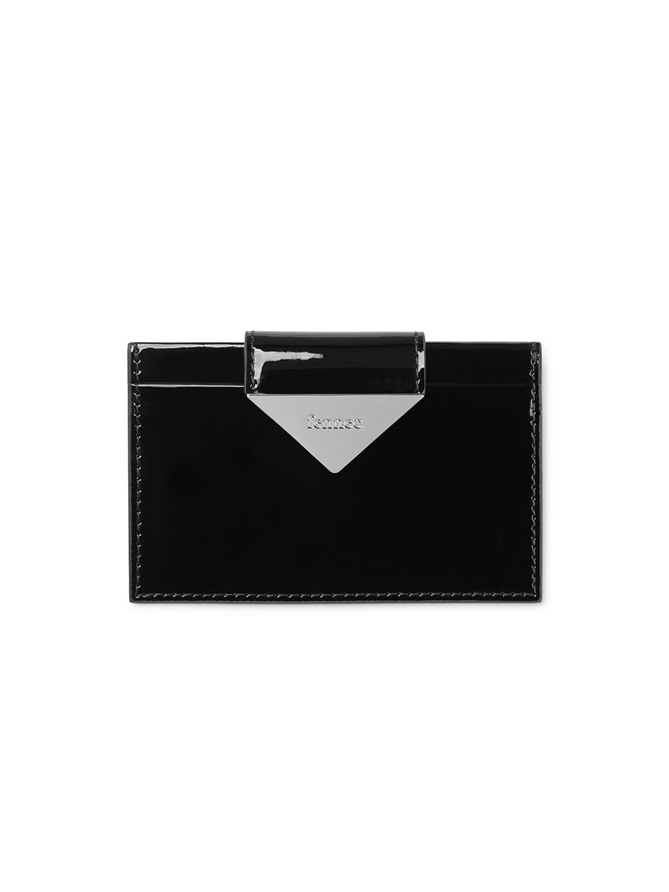 ★Fennec★ [20% coupon]TRIANGLE BRIDGE CARD HOLDER BLACK MUSINSA公式 | fennec TRIANGLE BRIDGE CARD HOLDER - BLACK