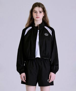 우먼 배색포인트 풀집업 점퍼 BOBJP714F