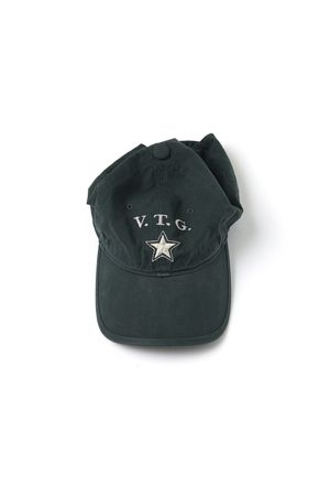 VTG Star Cap Washed Dark Green