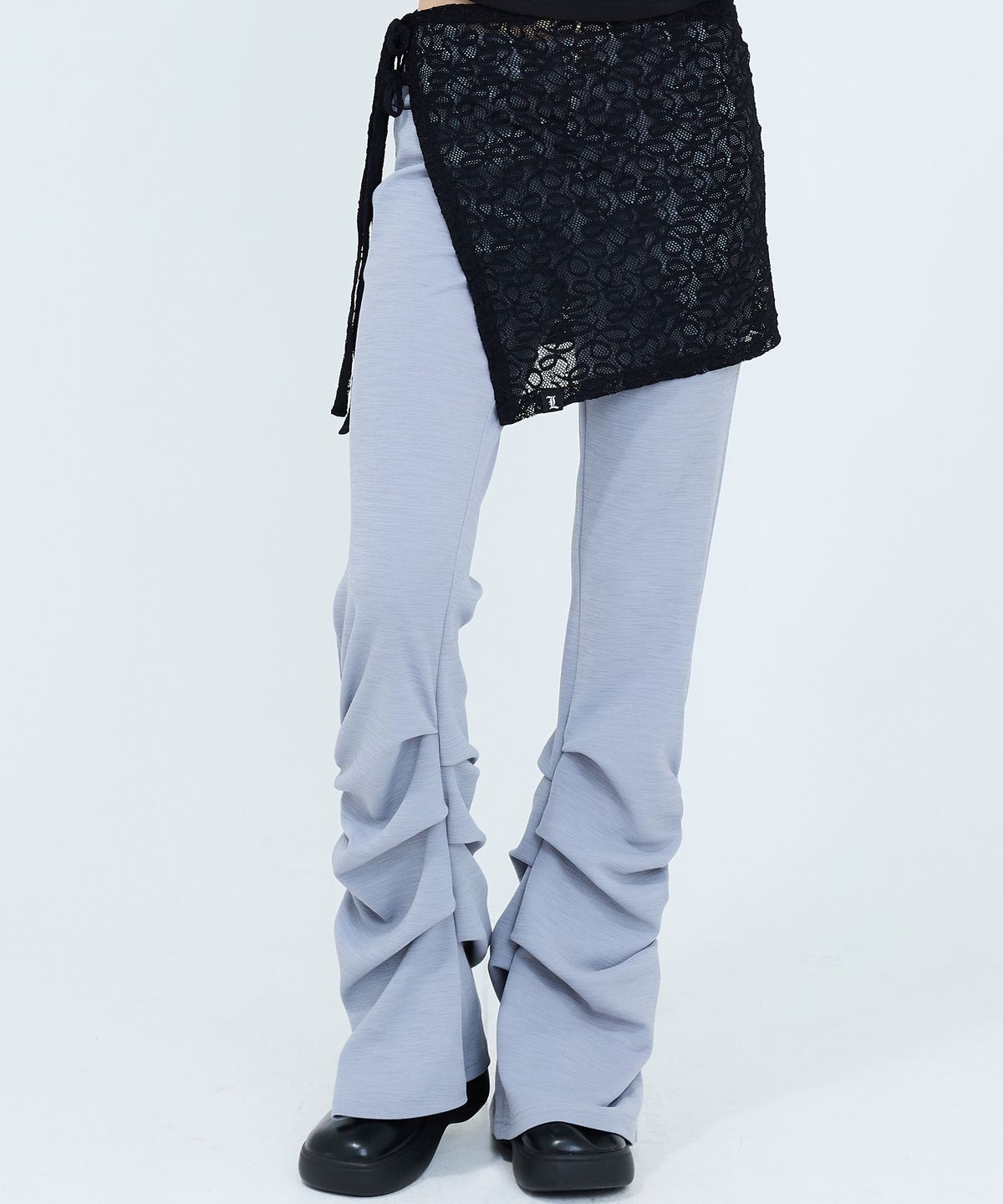 러브이즈트루(LUVISTRUE) RT LAYERED PANTS(GRAY)