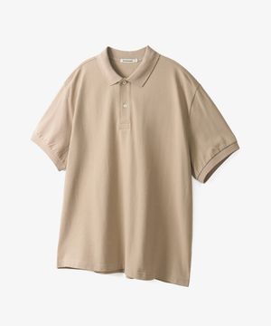 베이직 피케 하프 티셔츠 (BEIGE)