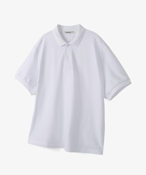 베이직 피케 하프 티셔츠 (WHITE)