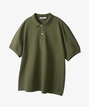 베이직 피케 하프 티셔츠 (KHAKI)