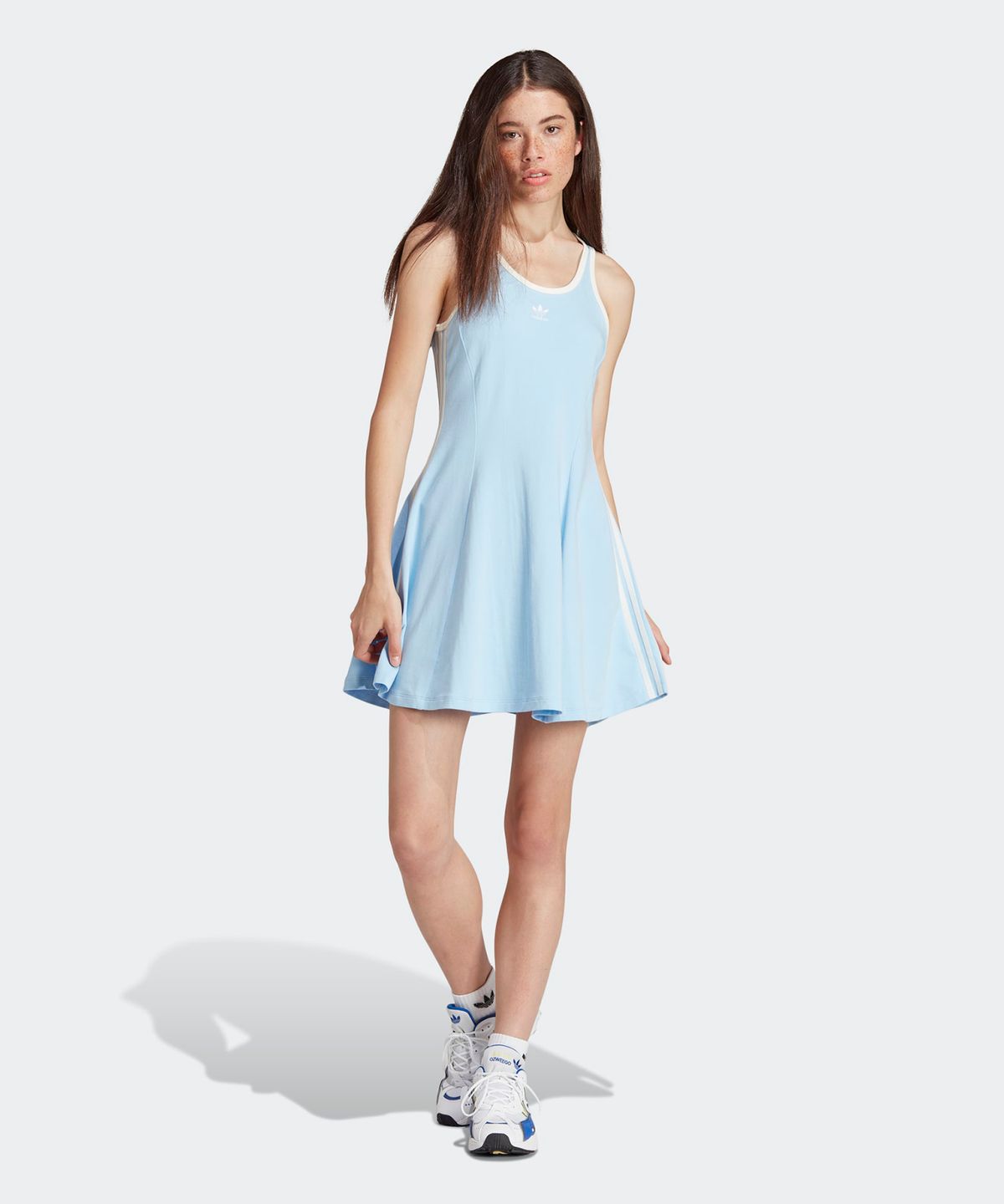 아디다스(ADIDAS) 탱크탑 드레스 - 스카이블루 / IR7468