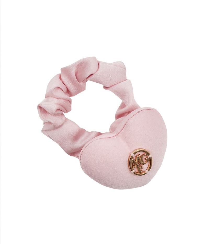 ENFANT HEART SCRUNCHIE pink