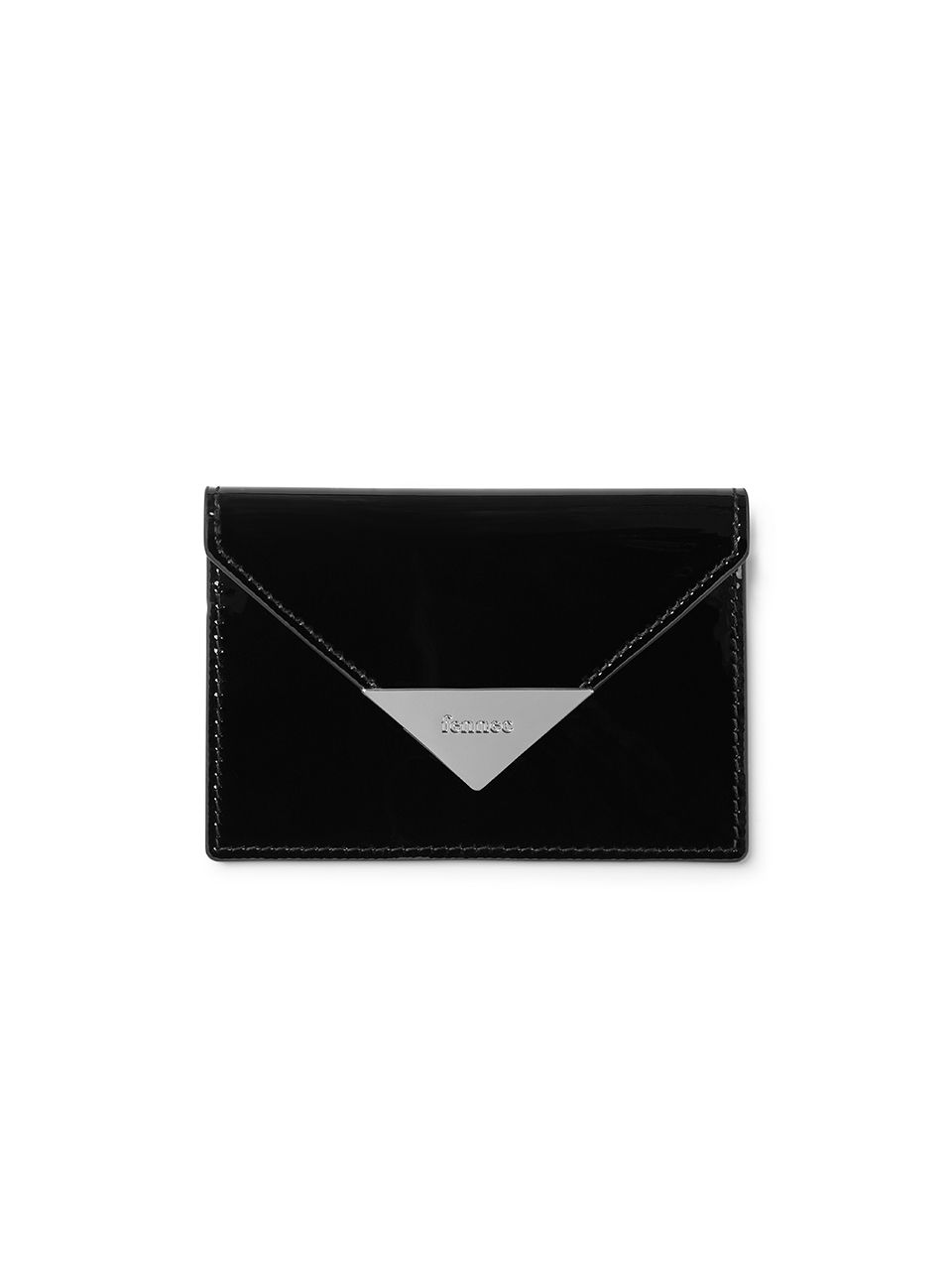★Fennec★ TRIANGLE FLAP CARD HOLDER BLACK FNSCW04BKF MUSINSA公式 | fennec TRIANGLE FLAP CARD HOLDER - BLACK